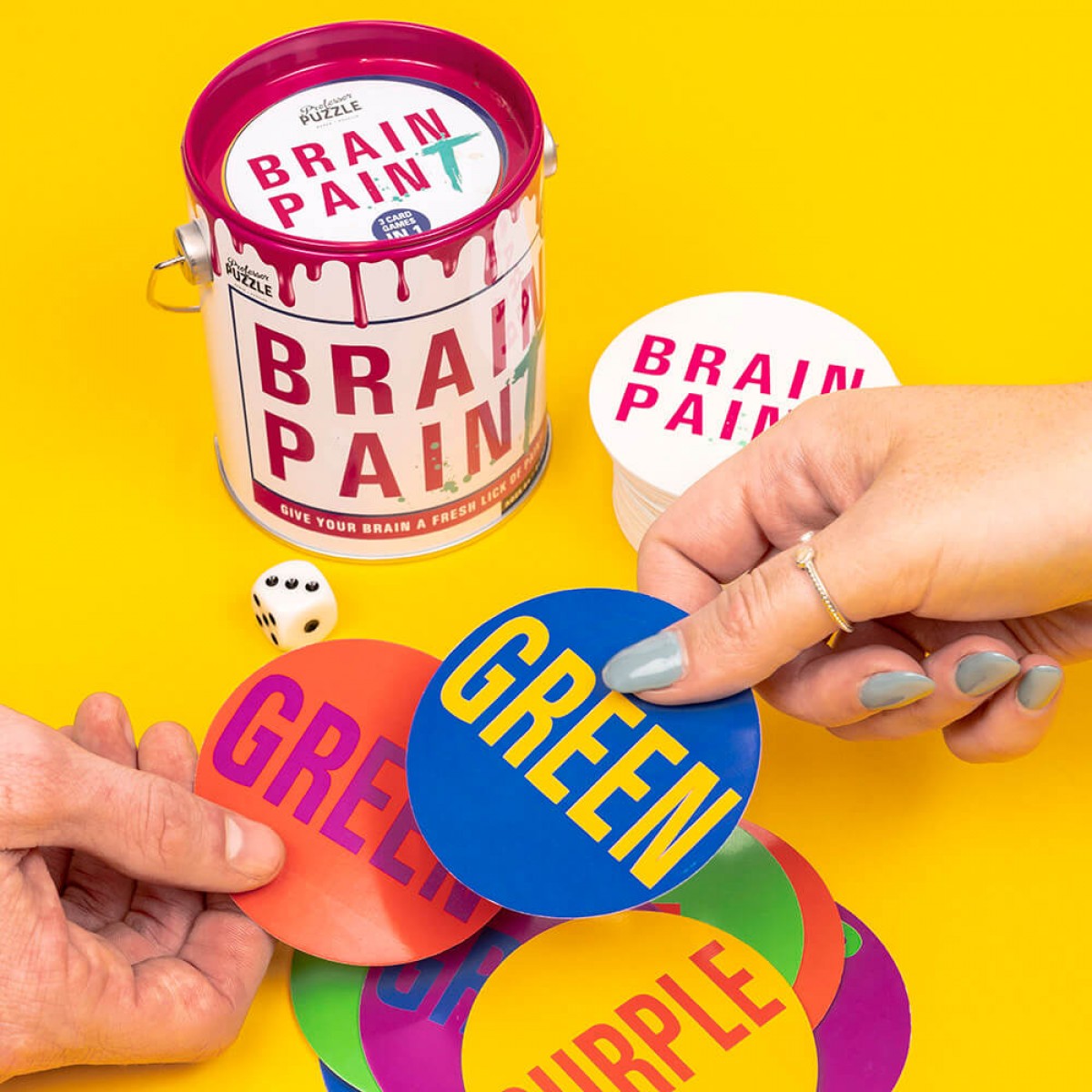 Brain Paint BT2 Επιτραπέζια με κάρτες Professor Puzzle